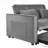 3 in 1 Convertible Sleeper Sofa Bed with Pillows-577722692