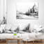 Coussin lombaire du soleil cityscape zurich