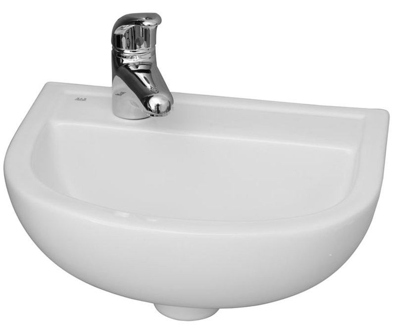 Barclay 11.88'' White Vitreous China Rectangular Bathroom Sink with Overflow