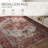 Beesley Machine Washable Handmade Rust/Beige Rug-1748939092