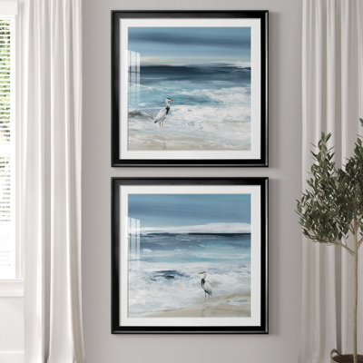 " Tidal Fishing I " 2 - Pieces
