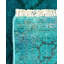 Tapis unique bleu / noir 3 pi 1 po x 5 pi 3 po Yaziel