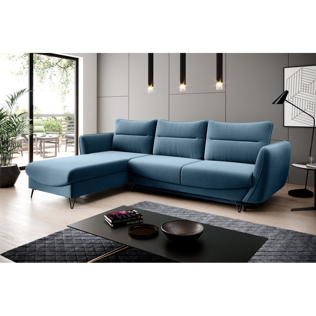 Ecksofa Stottville mit Bettfunktion