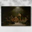 Haugianerne (Low Church Devotion - Alternate Version)-Adolph Tidemand-Gallery Wrapped Canvas-1852-1901540532