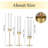 Brass Candlestick Holders Set Of 3