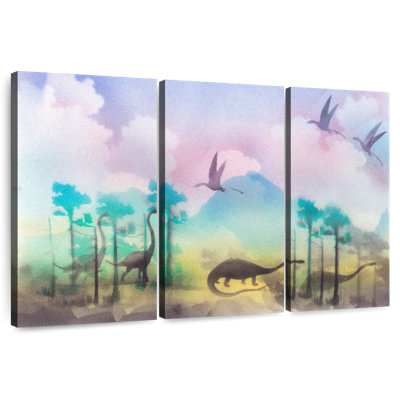 Ashelle, dinosaures de la forêt jurassique