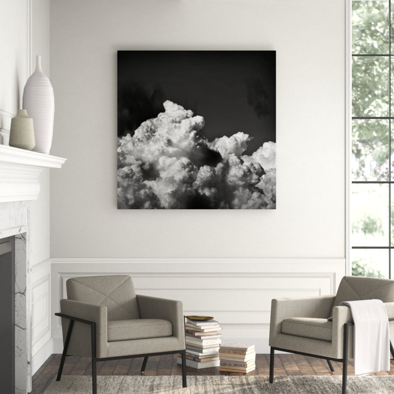 Springtime Nimbus Print by Austin Beiv, Knife Gel, 54" H x 54" W x 1.5" D
