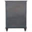 Commode 5 tiroirs Guanciale Chêne foncé