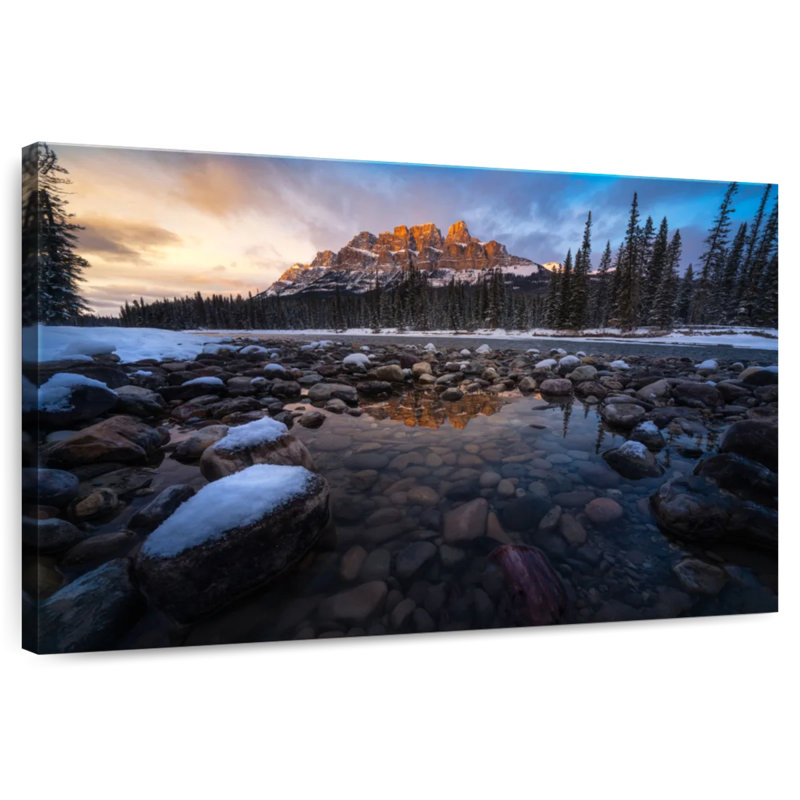 Alvord, parc national de Banff, montagne de la Table, H 32 po x l 48 po