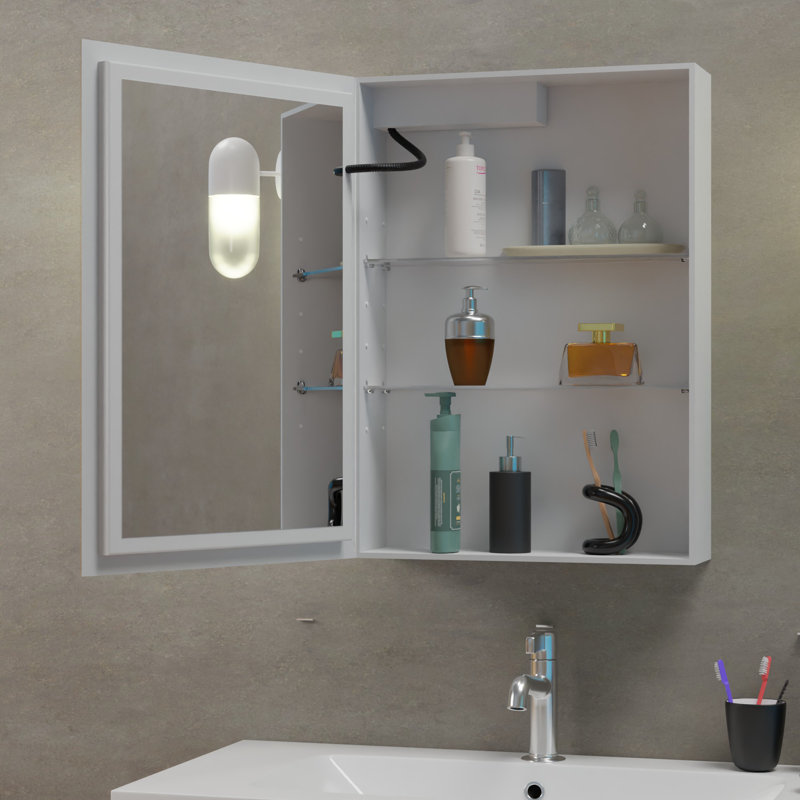 Jaelea Rectangle Wall Mirror