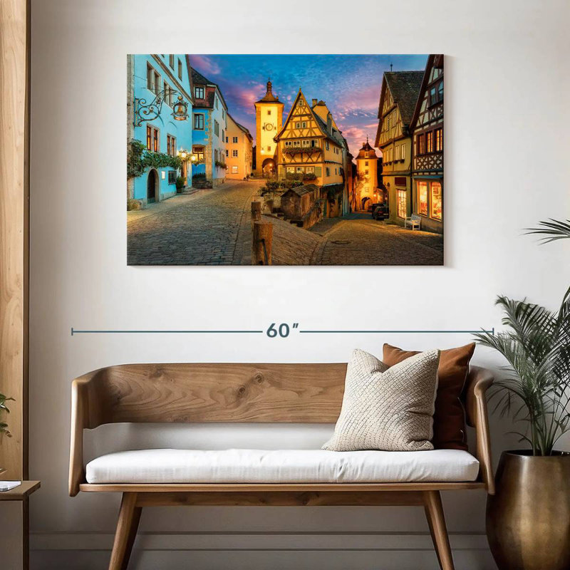 Lilie Rothenburg-sur-la-Tauber, H 30 po x l 45 po