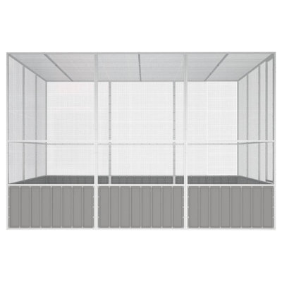 83.3'' Steel Flat Top Flight Cage