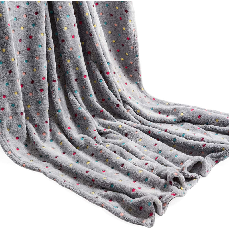 Adriao Super Soft Throw, Grey