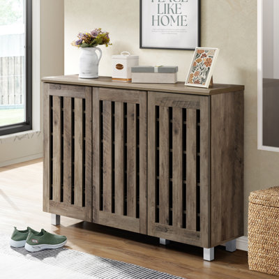 20 Pairs 5 Layers Camden Louvered Shoe Storage