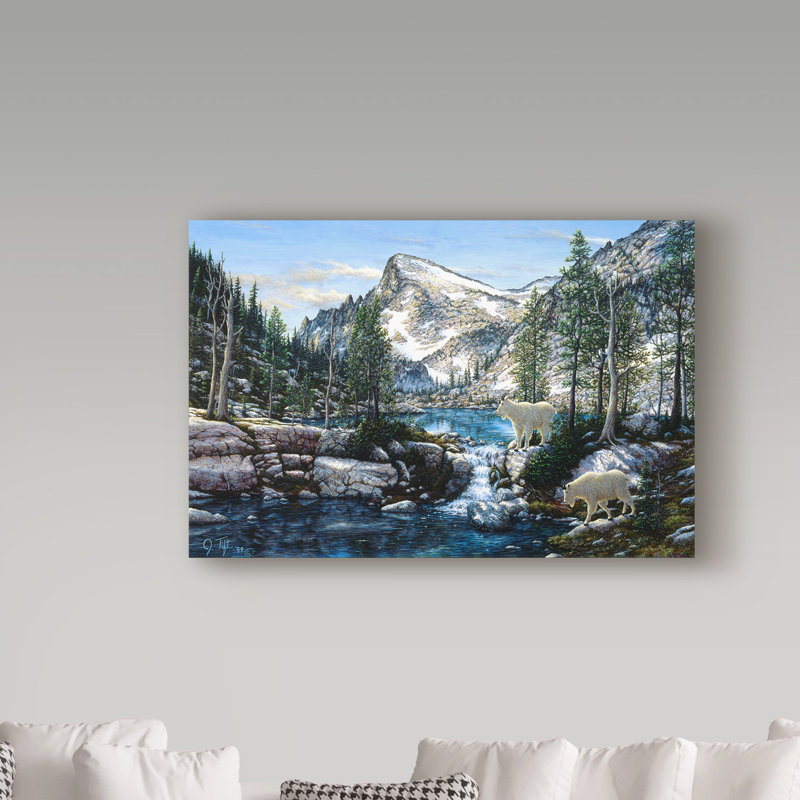 «Summer in the Enchantments» par Fazulla, impression sur toile tendue, H 16 po x l 24 po x P 2 po