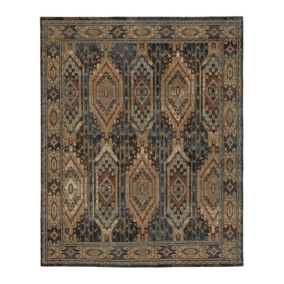 One-of-a-Kind No Hand Knotted Area Rug