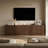 NTC VEIL 2 Door Storage Cabinet, Solid Wood Accent Cabinet with Vertical Fluted Doors, Modular Storage System, Expandable Cabinet for Living Room & TV Stand, Easy Assembly, Dark Walnut-910237969