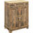 Sideboard With Solid Wood Countertop - Modern Rustic Brown Storage Cabinet. 2 Drawers, Doors, Adjustable Shelf. For Entry, Kitchen. 26.75"W X 15.75"D 33.5"H Kitchen Countertop.