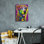«What Occurs intérieur entre nous» par Dean Russo, art mural sur toile