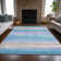 Machine Washable Indoor/Outdoor Xhevrie Aqua Rug