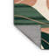 Tapis vert aquarelle lavable à la machine-1163014730