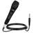 5 Core Karaoke Microphone Dynamic Vocal Cardioid Unidirectional Mic w ON/ OFF Switch XLR Cord, Clip