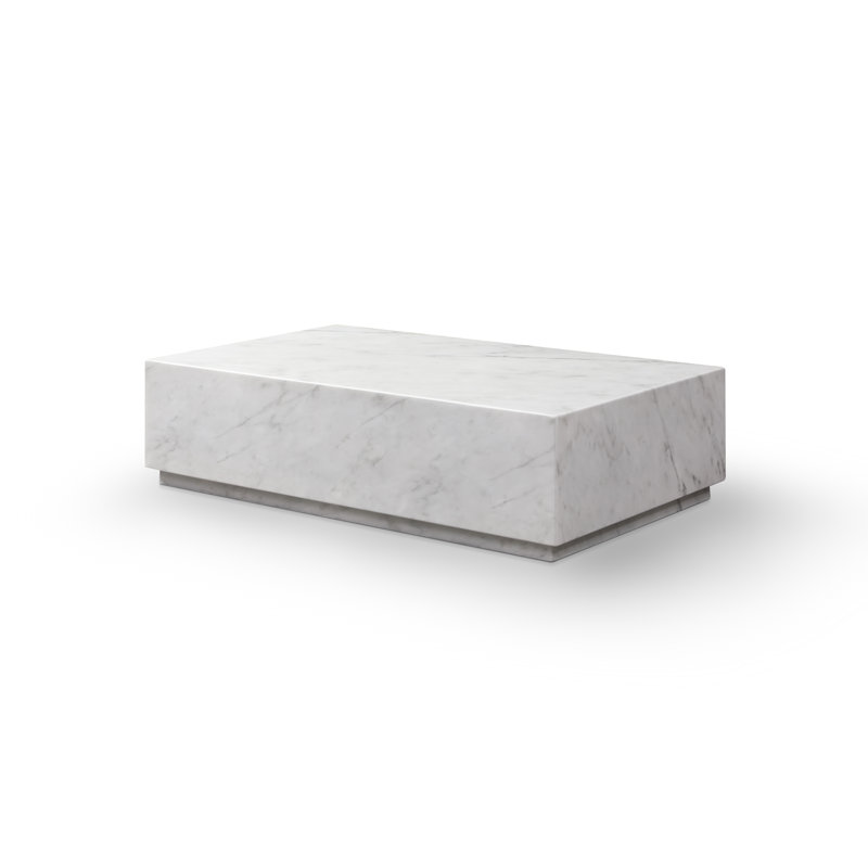 Table basse Iris , Blanc