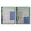 Quadratic Layout III - reproduction encadrée de qualité supérieure - prête à être accrochée - aucun clou requis - aucun clou requis-129455548-129455492