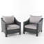 Chaise de patio avec coussins Amarveer-1326268132