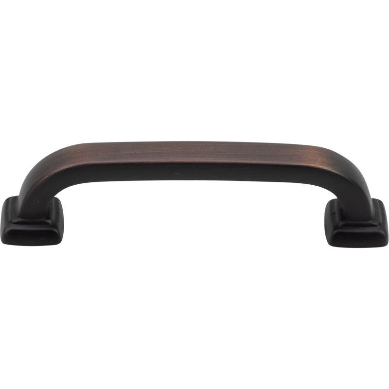 Square 3 3/4" Center Arch Pull Multipack, Brushed Oil Rubbed Bronze