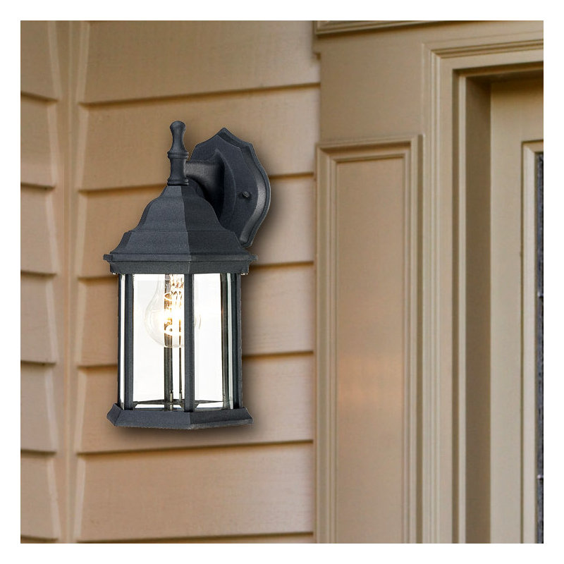 Mckinney Wall Light, Black Powder