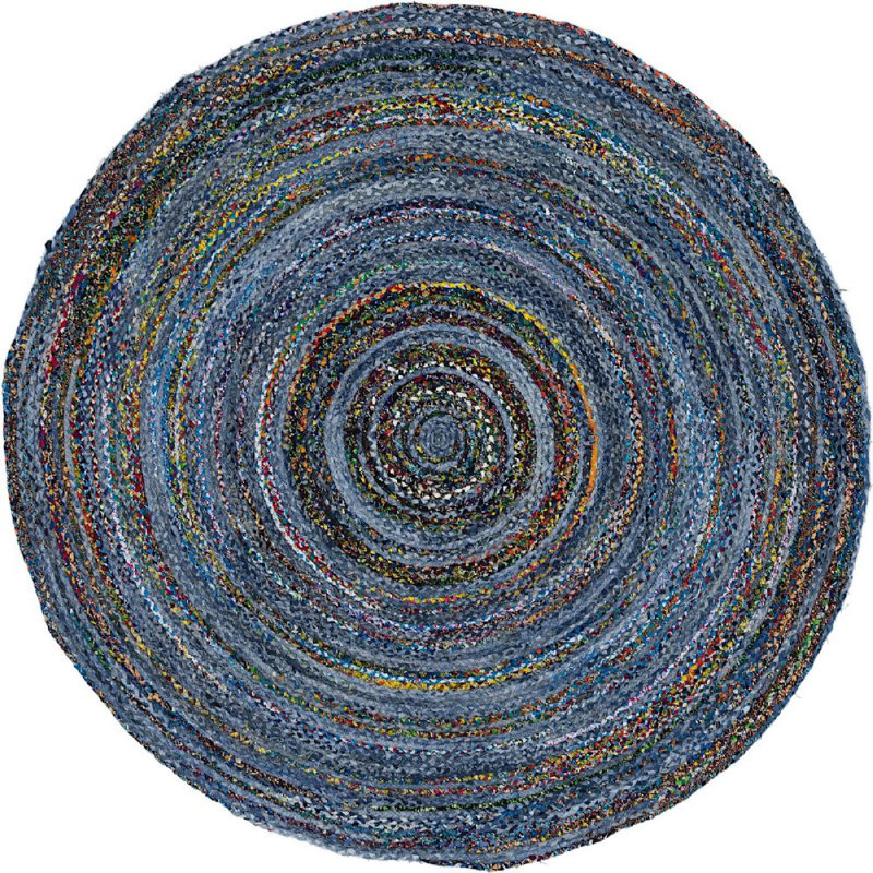 Cotton Indoor Rug, Round 3'3"