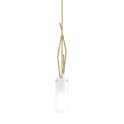 Luminaire suspendu cylindrique à 1 lumière Brindille