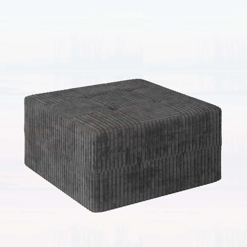 Versatile Ottoman only, Gray
