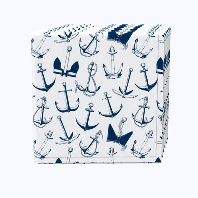100% Cotton Nautical Square Napkin