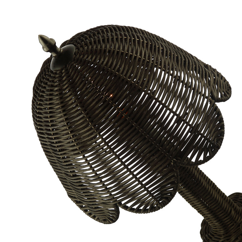 25Cm Black Table Lamp