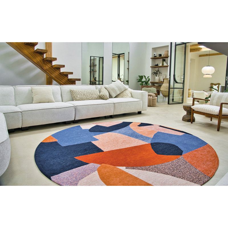 Abstract Recycled P.E.T Area Rug, Rectangle 140 x 200cm