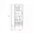 Green Solid + Manufactured Wood+Glass Display Cases