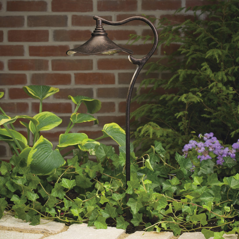 Distressed Bronze 26" Aluminum Pathway Light with Xenon Bulb