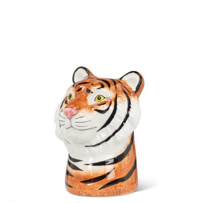 Majestic Tiger Head Bud Vase
