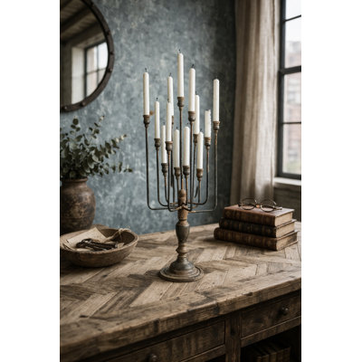 29'' H Metal Floor Candelabra