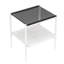 Coffee Table And End Tables Set Of 3, Tempered Glass Table With MDF Layer, Modern Tables For Living Room-1532948452