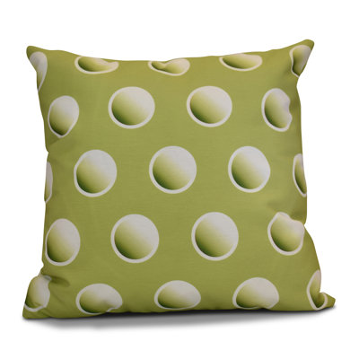 Housse de coussin décoratif carrée et insert dip dye dots