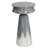 Desert Fog Side Table - Gloss Grey Enamel Finish