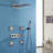 Modern kitchen faucet with high-arc spout, pull-down sprayer, and corrosion-resistant finish
