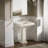 Memoirs Rectangular Pedestal Bathroom Sink with Overflow-19195569-10939918