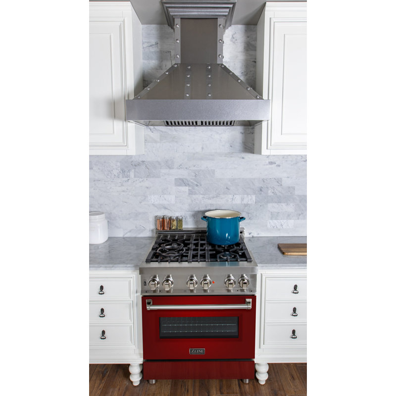 ZLINE 30" Legacy Dual Fuel Range, Satin Stainless Steel