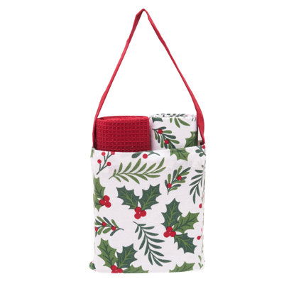 Ensemble de 3 serviettes Holly Spring