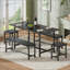 Ensemble de table de salle à manger extensible pour 4 à 8 personnes