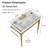 Console Bathroom  Vanity Set,Wall-Mounted Ceramic Vanity & Freestanding Stainless Steel Support Legs-1042702385-1042188059-1051055673